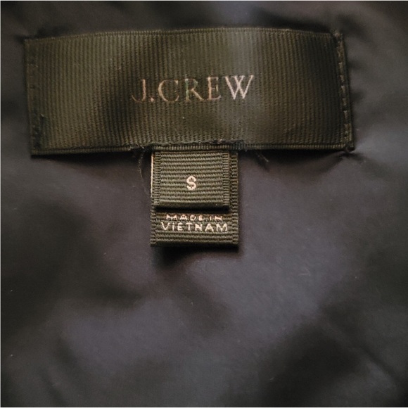 J CREW Excursion Quilted Down Vest Size Small - Picture 4 of 6